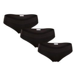 3PACK fekete Lovelygirl női alsók (4999-black)