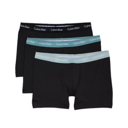 3PACK férfi boxeralsó Calvin Klein túlméretezett fekete (NB2667A-Q3R)