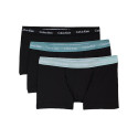 3PACK férfi boxeralsó Calvin Klein túlméretezett fekete (NB2665A-Q3R)