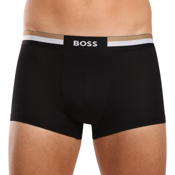 3PACK fekete BOSS férfi boxeralsó (50516542 001)