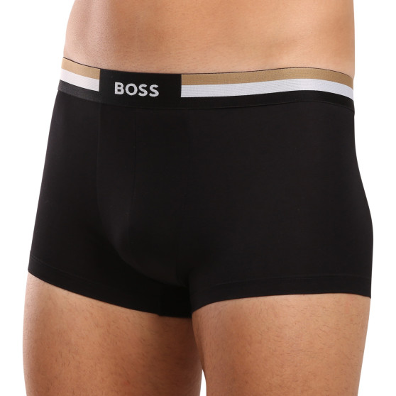 3PACK fekete BOSS férfi boxeralsó (50516542 001)