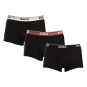 3PACK többszínű BOSS férfi boxeralsó (50517827 978)