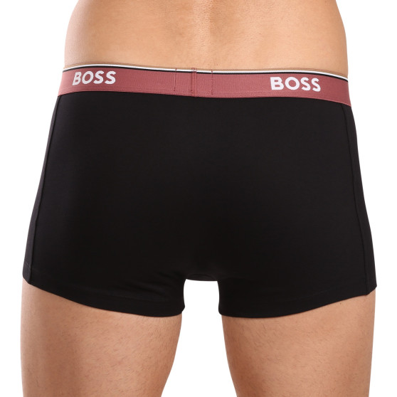 3PACK többszínű BOSS férfi boxeralsó (50517827 978)