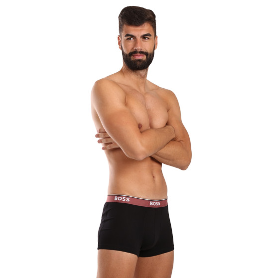 3PACK többszínű BOSS férfi boxeralsó (50517827 978)