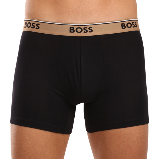 3PACK többszínű BOSS férfi boxeralsó (50517828 982)