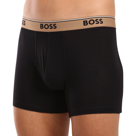 3PACK többszínű BOSS férfi boxeralsó (50517828 982)