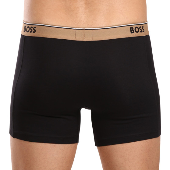 3PACK többszínű BOSS férfi boxeralsó (50517828 982)