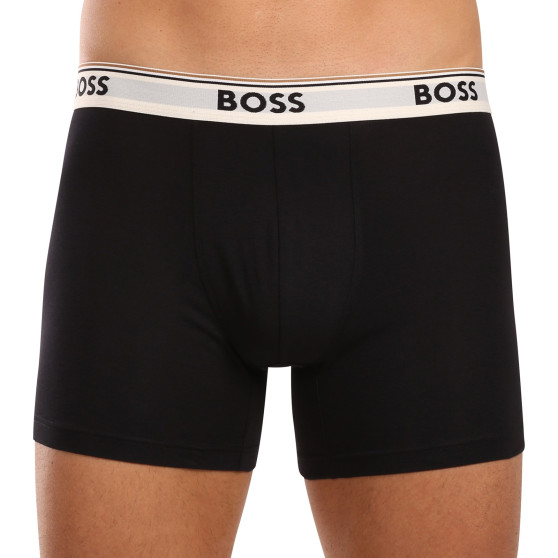 3PACK többszínű BOSS férfi boxeralsó (50517828 982)