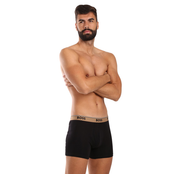 3PACK többszínű BOSS férfi boxeralsó (50517828 982)