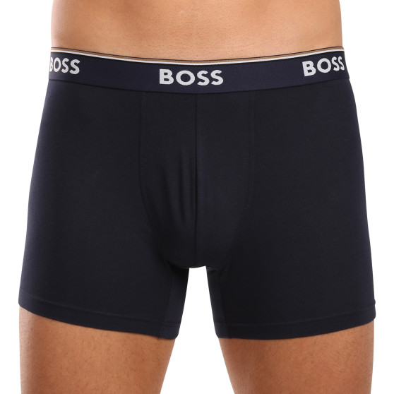 3PACK többszínű BOSS férfi boxeralsó (50517828 983)