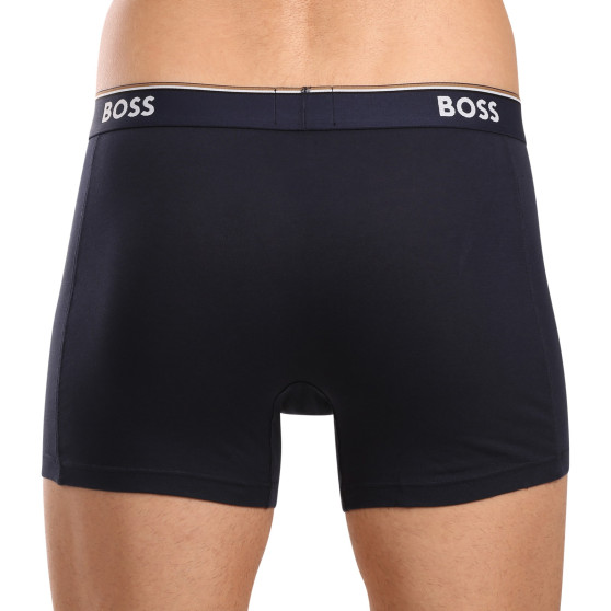 3PACK többszínű BOSS férfi boxeralsó (50517828 983)