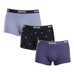 3PACK többszínű BOSS férfi boxeralsó (50517829 964)