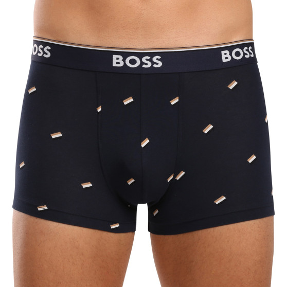 3PACK többszínű BOSS férfi boxeralsó (50517829 964)