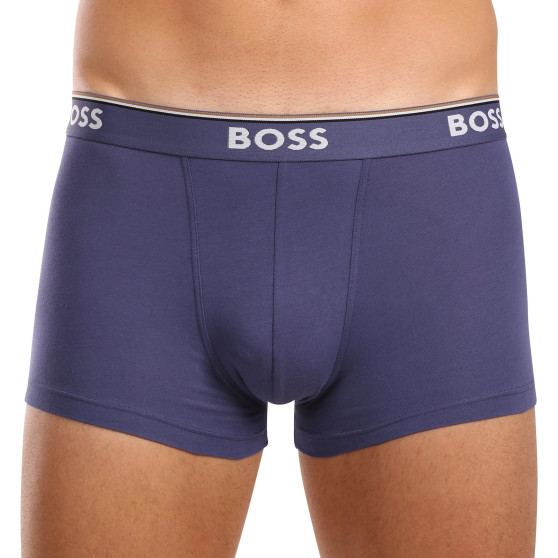 3PACK többszínű BOSS férfi boxeralsó (50517829 964)