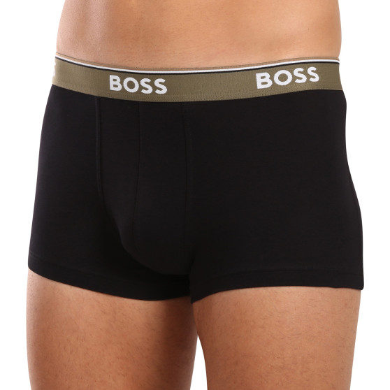 3PACK fekete BOSS férfi boxeralsó (50517827 980)