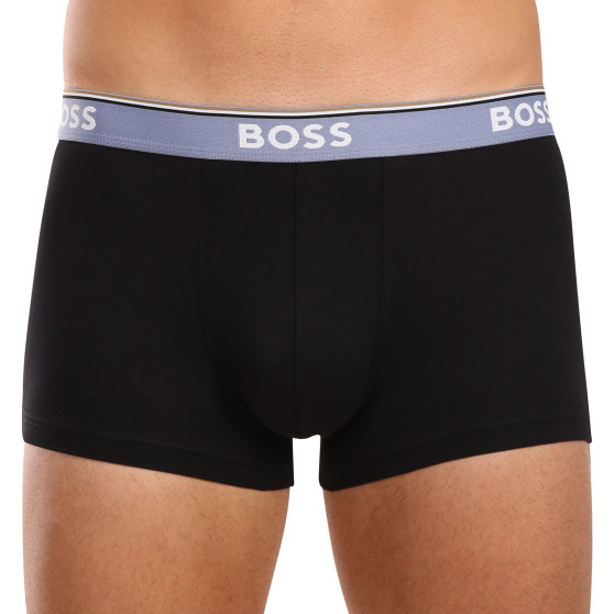 3PACK fekete BOSS férfi boxeralsó (50517827 980)