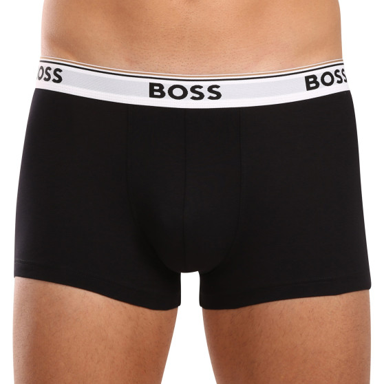 3PACK fekete BOSS férfi boxeralsó (50517827 980)