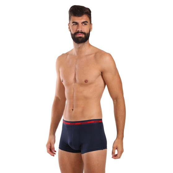 3PACK többszínű HUGO férfi boxeralsó (50517883 970)