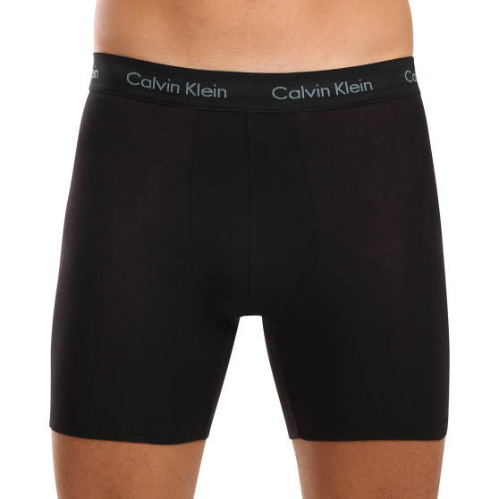 3PACK fekete Calvin Klein férfi boxeralsó (NB1770A-Q5F)