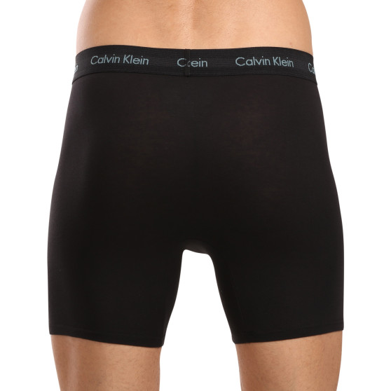 3PACK fekete Calvin Klein férfi boxeralsó (NB1770A-Q5F)