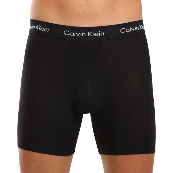 3PACK fekete Calvin Klein férfi boxeralsó (NB1770A-Q5F)