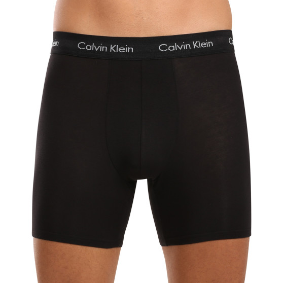 3PACK fekete Calvin Klein férfi boxeralsó (NB1770A-Q5F)