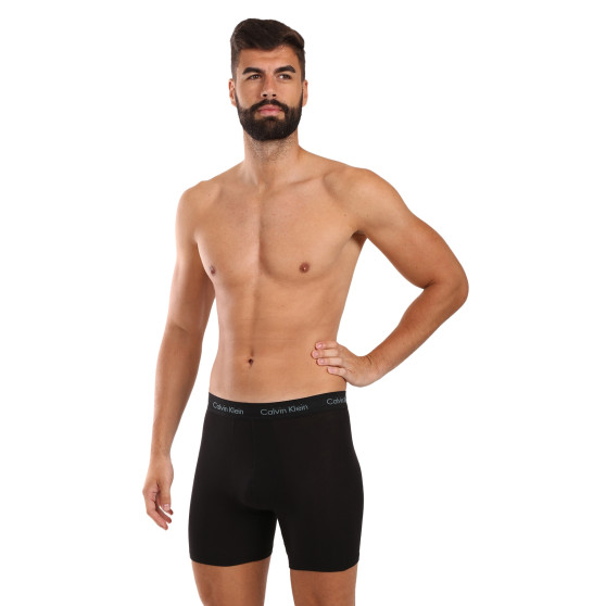 3PACK fekete Calvin Klein férfi boxeralsó (NB1770A-Q5F)