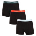 3PACK fekete Calvin Klein férfi boxeralsó (NB2615A-NLS)