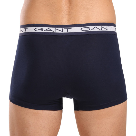 3PACK kék Gant férfi boxeralsó (900003053-410)