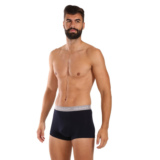 3PACK fekete Gant férfi boxeralsó (902423003-649)