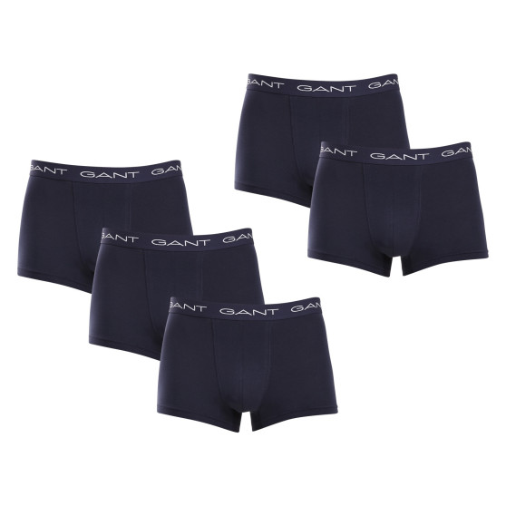 5PACK kék Gant férfi boxeralsó (900015003-410)