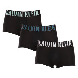 3PACK fekete Calvin Klein férfi boxeralsó (NB3611A-Q1L)