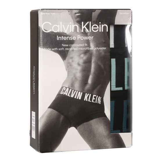 3PACK fekete Calvin Klein férfi boxeralsó (NB3611A-Q1L)