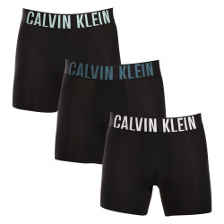 3PACK fekete Calvin Klein férfi boxeralsó (NB3612A-Q1L)