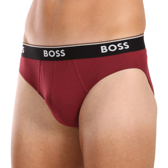 3PACK Férfi slip alsónadrág BOSS tarka (50517826 976)