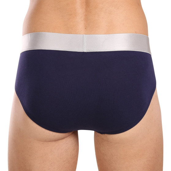 3PACK Férfi slip alsónadrág Calvin Klein tarka (NB3129A-N2M)