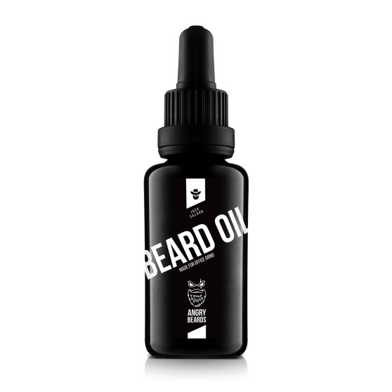 Angry Beards Jack Saloon szakállolaj férfiaknak 30 ml