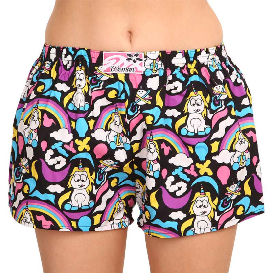 3PACK női klasszikus boxeralsó Styx art klasszikus gumi multicolour (3K11889)