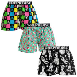 3PACK exclusive Mike Represent férfi klasszikus boxeralsó (R4M-BOX-07111718)