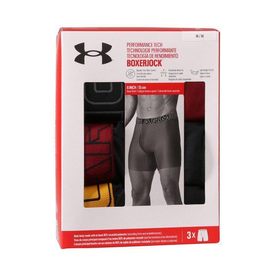 3PACK többszínű Under Armour férfi boxeralsó (1383878 625)