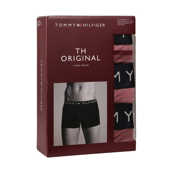 3PACK többszínű Tommy Hilfiger férfi boxeralsó (UM0UM03399 0XO)