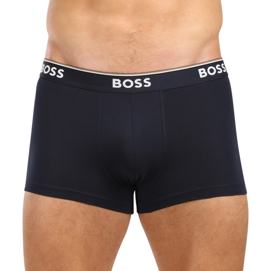 3PACK többszínű BOSS férfi boxeralsó (50517827 967)