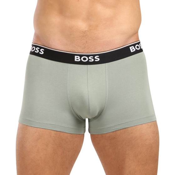 3PACK többszínű BOSS férfi boxeralsó (50517827 967)