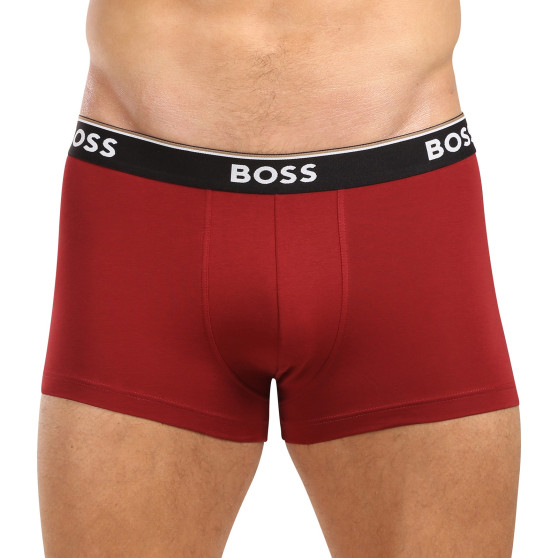 3PACK többszínű BOSS férfi boxeralsó (50517827 967)