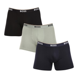 3PACK többszínű BOSS férfi boxeralsó (50514998 982)