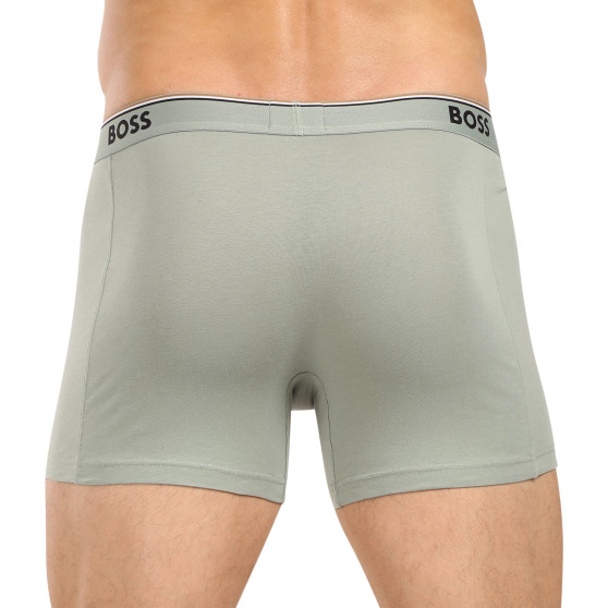 3PACK többszínű BOSS férfi boxeralsó (50514998 982)