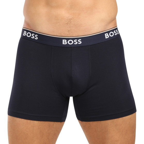 3PACK többszínű BOSS férfi boxeralsó (50514998 982)