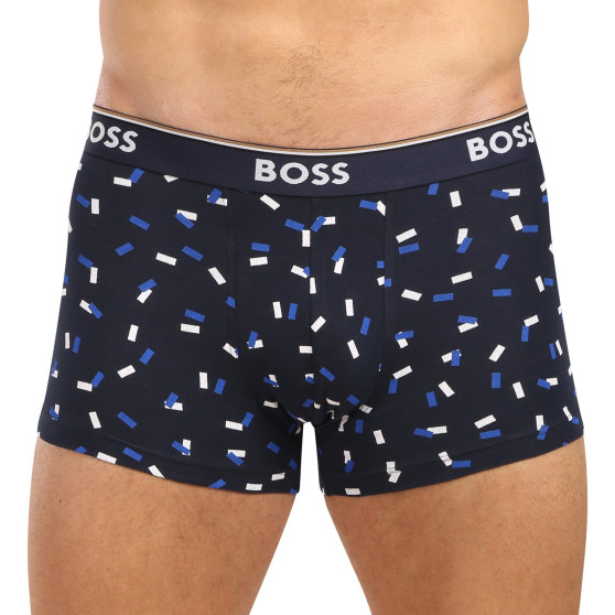 3PACK többszínű BOSS férfi boxeralsó (50517829 961)