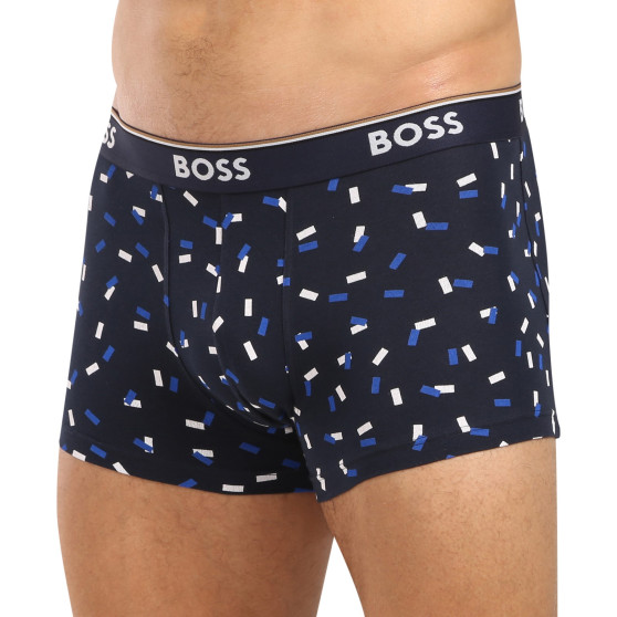 3PACK többszínű BOSS férfi boxeralsó (50517829 961)