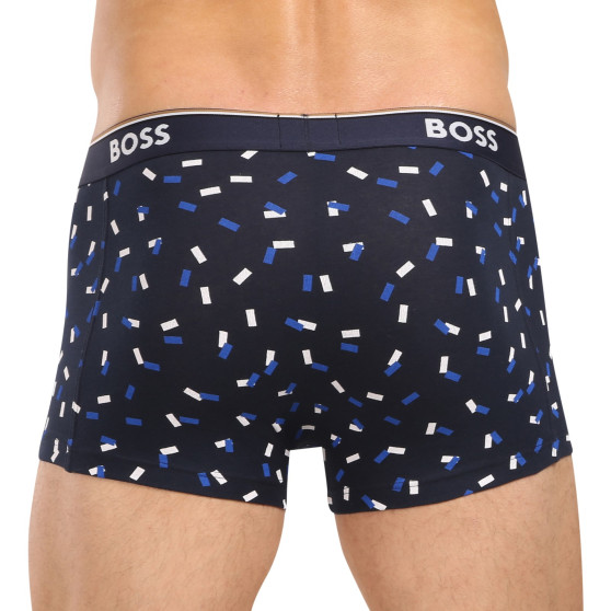 3PACK többszínű BOSS férfi boxeralsó (50517829 961)